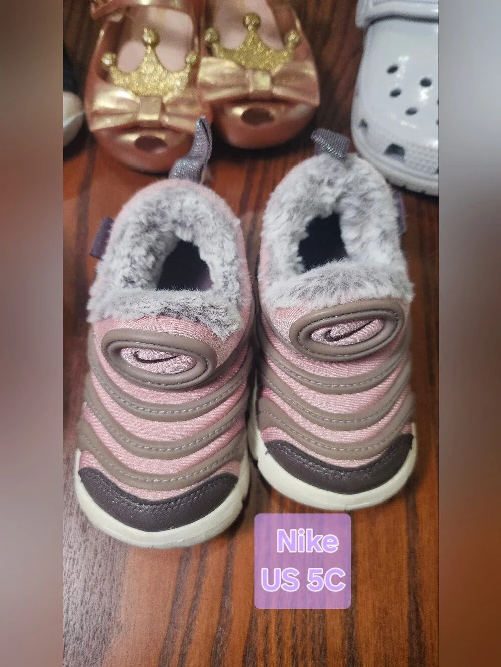 Bundle of 6 baby toddler shoes